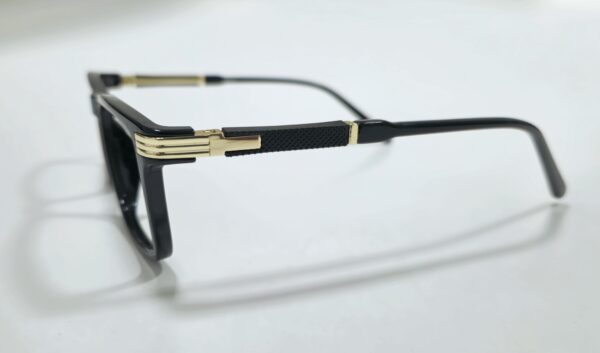 Gafas pues - montura para hombre negro brillante - Imagen 2