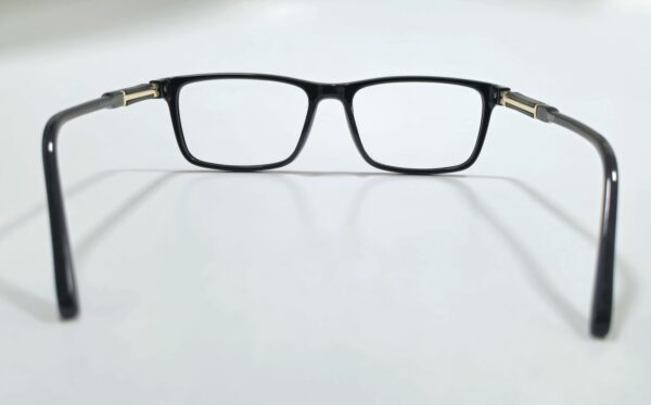 Gafas pues - montura para hombre negro brillante - Imagen 3