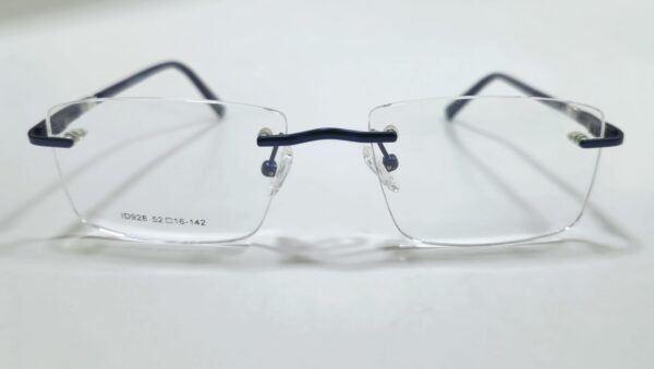 Gafas pues - montura en tendencia 3 piezas unisex azul oscuro