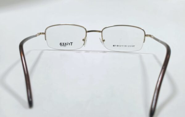 Gafas pues - montura unisex al aire dorado - cafe - Imagen 3