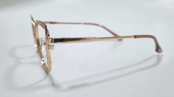Gafas pues - montura en tendencia para mujer, apta para formular lentes oftalmicos morado oscuro - Imagen 2